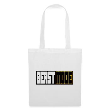 Beast Modes – Bold Block Typography - Tote Bag - white - Front