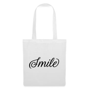 Smile - Tote Bag - white - Front