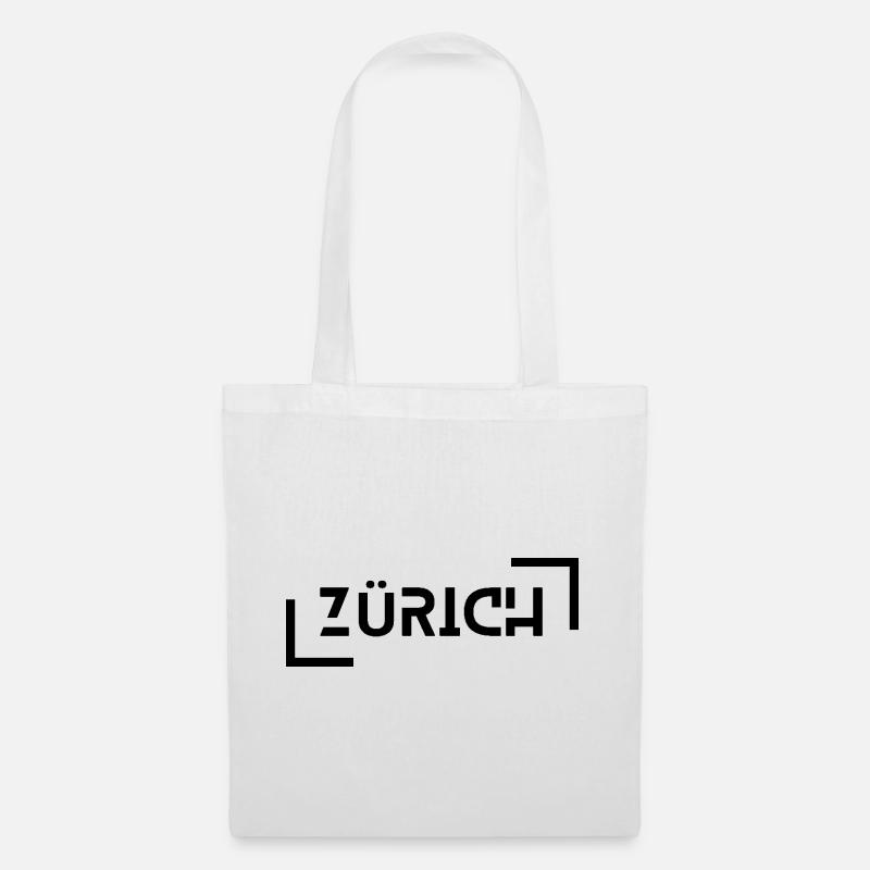 Zürich - Stoffbeutel - Weiß