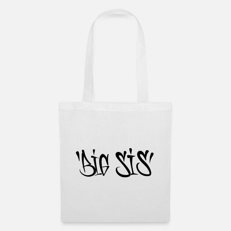 BIG SIS - Stoffbeutel - Weiß