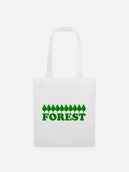 FOREST - Stoffbeutel - Weiß
