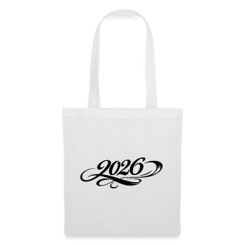 2026 year - Tote Bag - white - Front