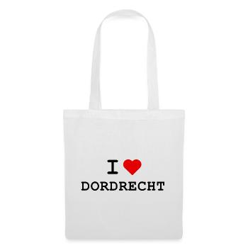 I love Dordrecht - Ich liebe Dordrecht - Tote Bag - white - Front