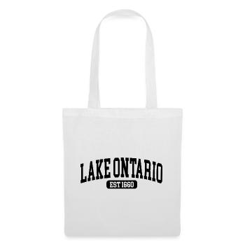 Lake Ontario Gegründet 1660 Politische Gebiete der Großen Seen - Stoffbeutel - Weiß - Vorne