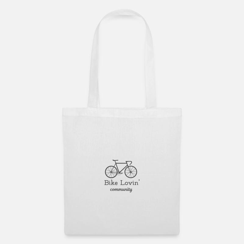 Fahrrad Liebe - Stoffbeutel - Weiß