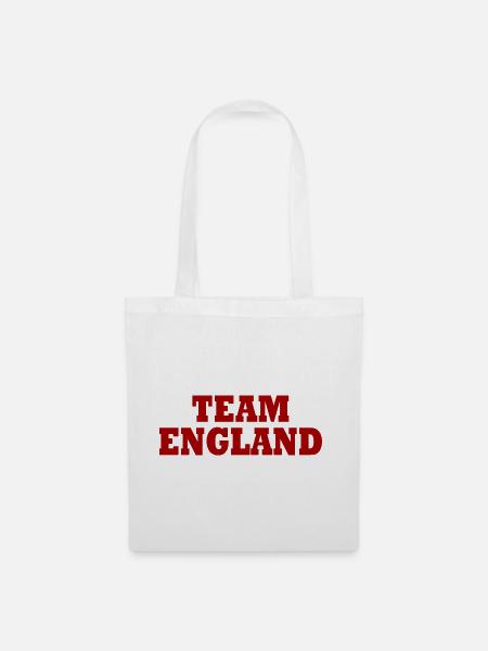 England - Stoffbeutel - Weiß