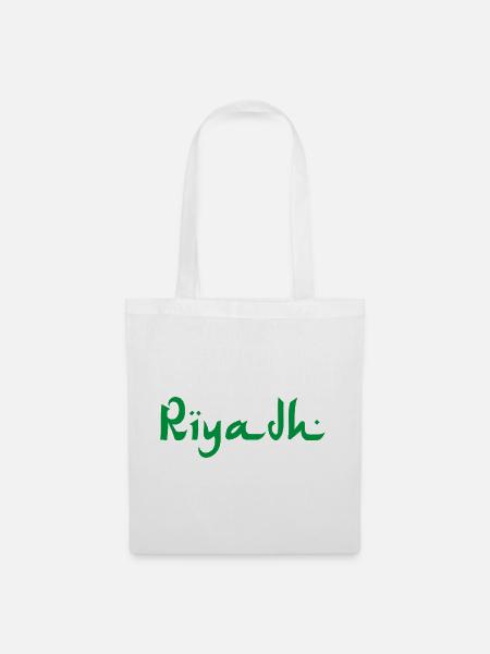 Riyadh - Stoffbeutel - Weiß