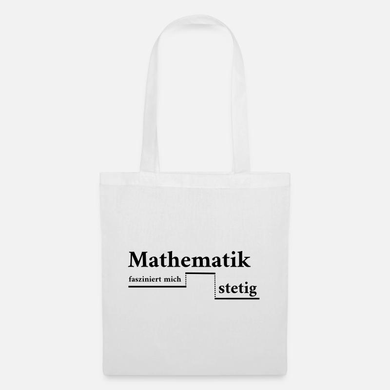Mathematik fasziniert - Stoffbeutel - Weiß