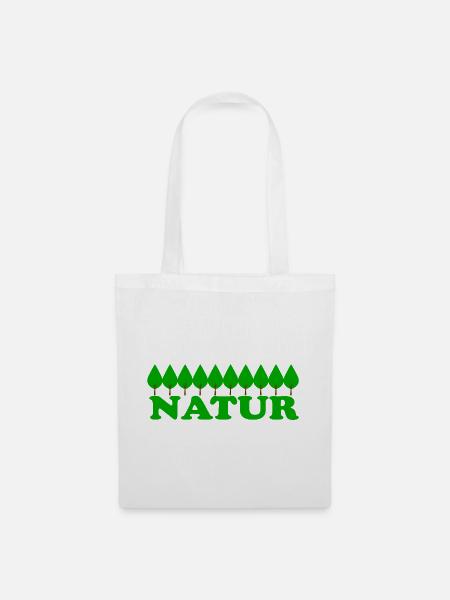 NATUR - Stoffbeutel - Weiß