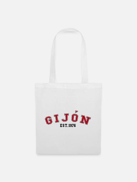 Gijón gegründet 1976 - Stoffbeutel - Weiß