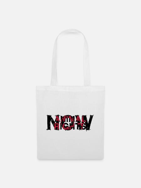 ANIMAL RIGHTS NOW_03 - Tote Bag - white