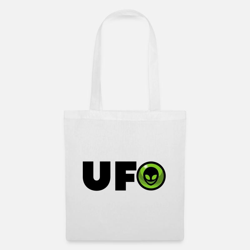 Alien alien logo - Tote Bag - white
