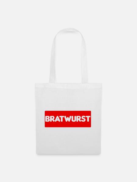 bratwurst - Stoffbeutel - Weiß