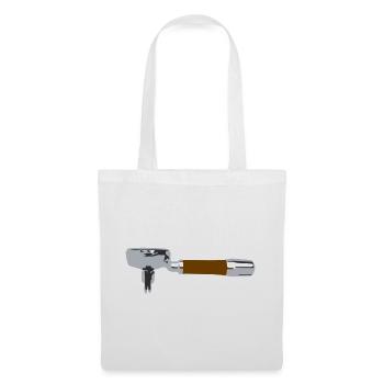 Portafilter T-Shirt Barista Gift Coffee Coffee - Tote Bag - white - Front