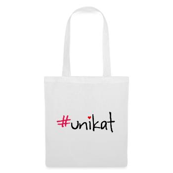 #unikat - Stoffbeutel - Weiß - Vorne