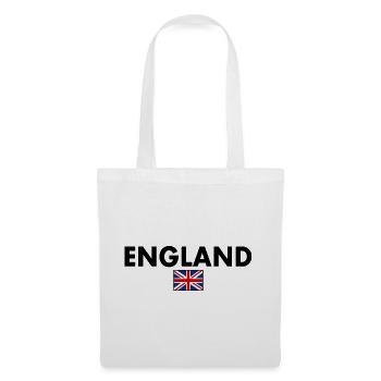 England - Stoffbeutel - Weiß - Vorne
