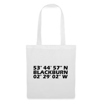 Blackburn Coordinates - Tote Bag - white - Front