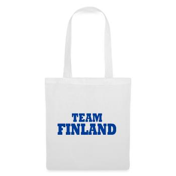 Finlande - Sac en tissu - blanc - Devant