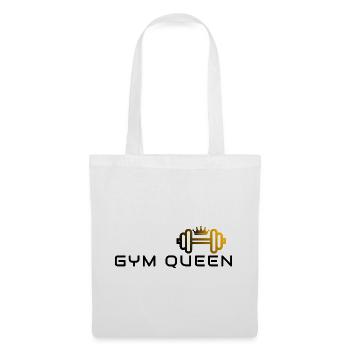 GYM QUEEN - Gym Motivation and Fitness Designs - Tote Bag - white - Front