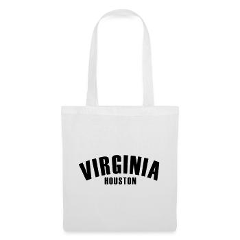 virginia shirt - Stoffbeutel - Weiß - Vorne