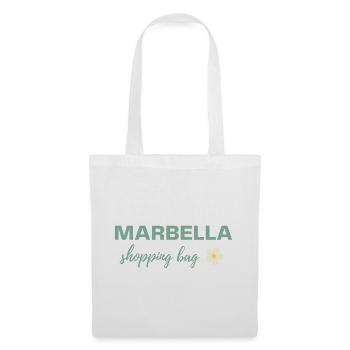 Marbella Shopping bag - Stoffbeutel - Weiß - Vorne
