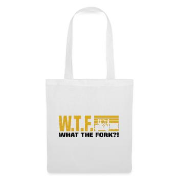 Forklift driver - Tote Bag - white - Front