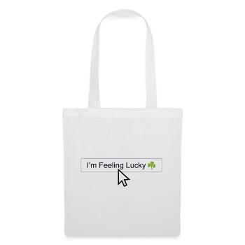 I'm Feeling Lucky ☘️ - Sac en tissu - blanc - Devant