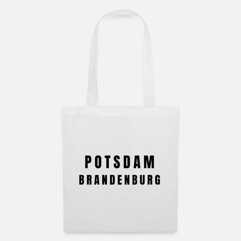 Potsdam Brandenburg - Stoffbeutel - Weiß