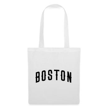 Boston - Stoffbeutel - Weiß - Vorne