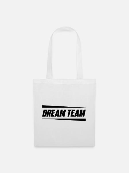 Dream Team Mannschaft - Stoffbeutel - Weiß