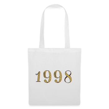1998 Vintage 1998 Birthday Gift - Tote Bag - white - Front