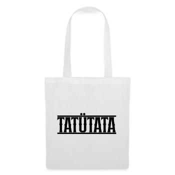 Tatuetata_motiv - Sac en tissu - blanc - Devant