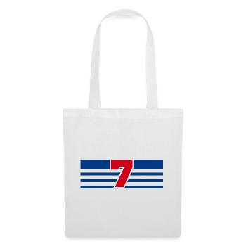 Numéro 7 France  - Sac en tissu - blanc - Devant