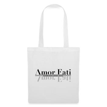 Amor Fati - Embrace your Date - Stoffbeutel - Weiß - Vorne
