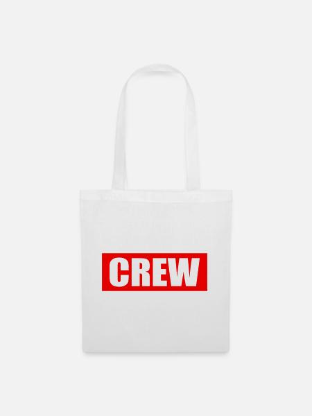 crew - Stoffbeutel - Weiß