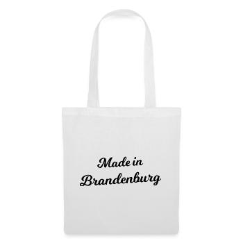Brandenburg und Berlin - Stoffbeutel - Weiß - Vorne