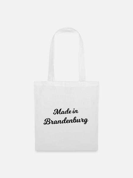 Brandenburg und Berlin - Stoffbeutel - Weiß