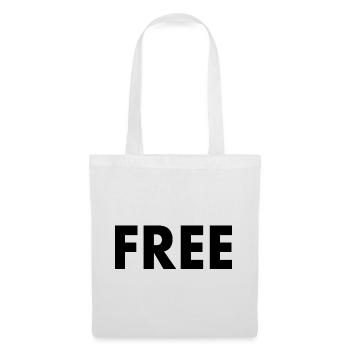 Free - Stoffbeutel - Weiß - Vorne