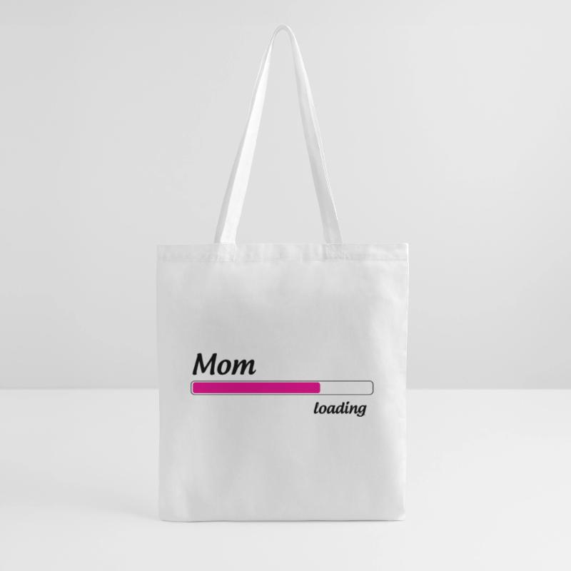 Maman loading... Please Wait - Future Mère Sac en tissu