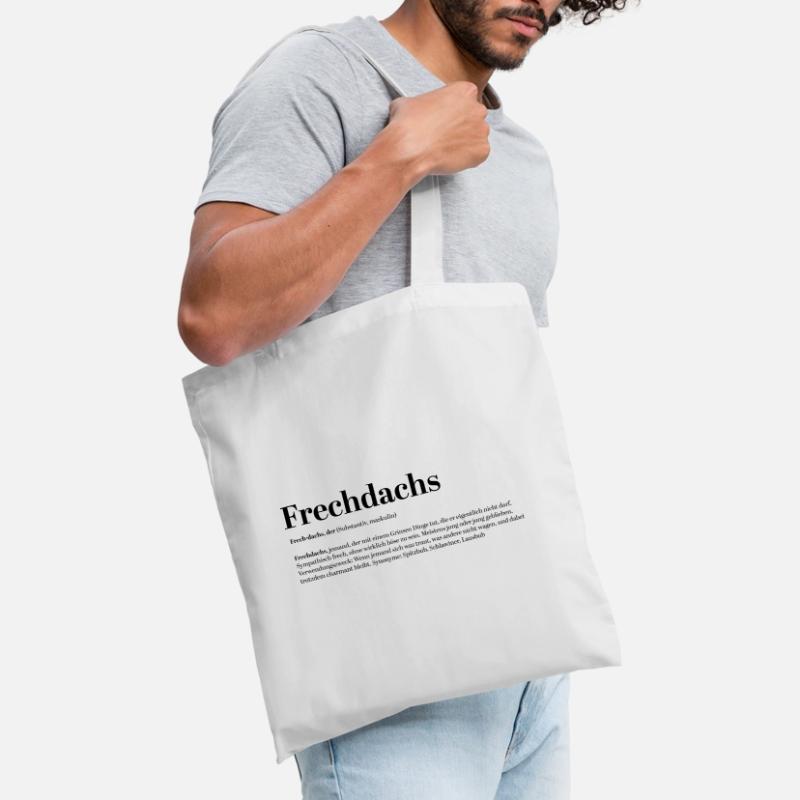 Frechdachs Définition Nom d’animal coquin lâche Sac en tissu