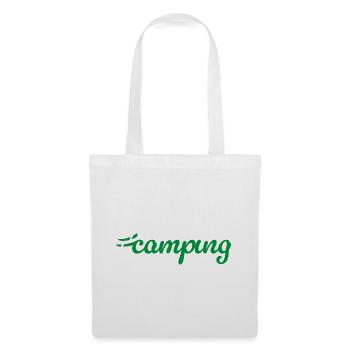Camping Hashtag Camping-Van Life Camping Fan - Sac en tissu - blanc - Devant