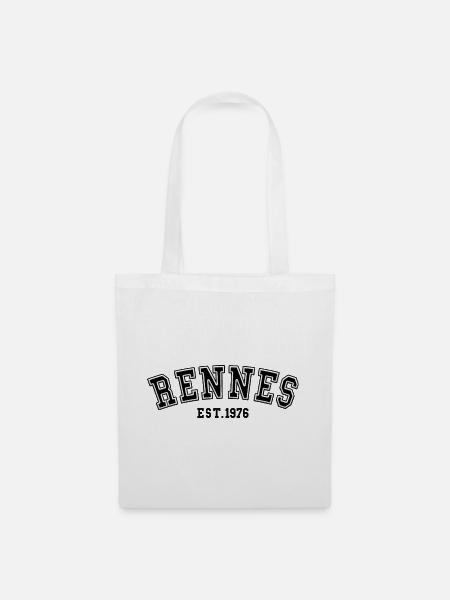 Rennes gegründet 1976 - Stoffbeutel - Weiß