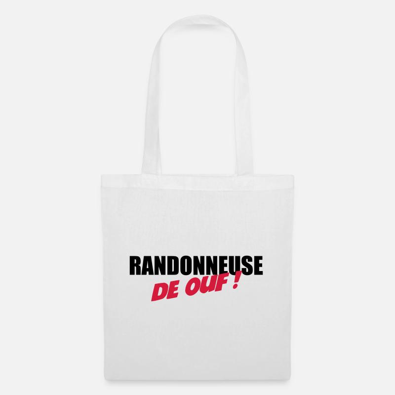 Randonneuse de ouf ! - Sac en tissu - blanc