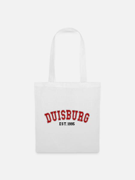 Duisburg Est. 1995 - Stoffbeutel - Weiß