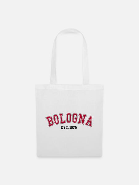 Bologna Est. 1975 - Stoffbeutel - Weiß