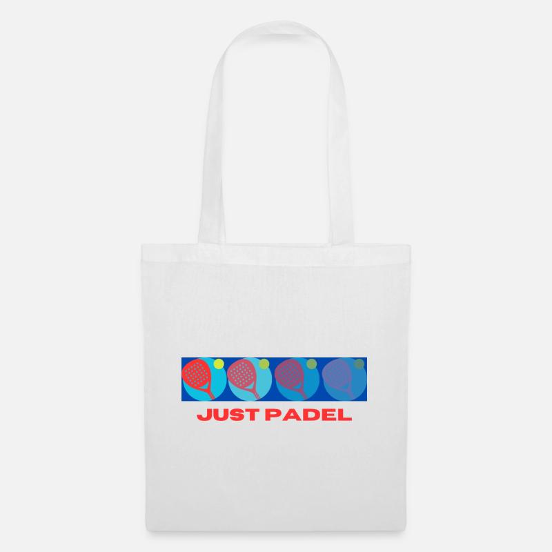 Just Hide Padel - Tote Bag - white