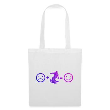 Ambiances snowboard pour snowboard - Sac en tissu - blanc - Devant