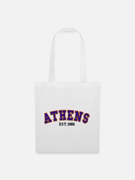 Athen gegründet 1986 - Stoffbeutel - Weiß
