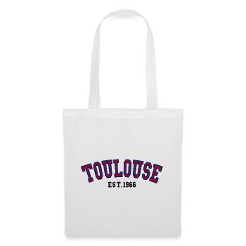 Toulouse fondée en 1966 - Sac en tissu - blanc - Devant