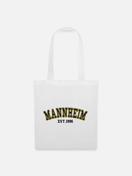 Mannheim gegründet 1996 - Stoffbeutel - Weiß